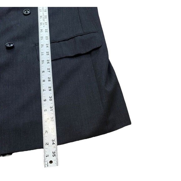 Baumler Blazer Mens Size 46 Double Breasted Wool Vitale Barberis Canonico Jacket - Picture 9 of 11